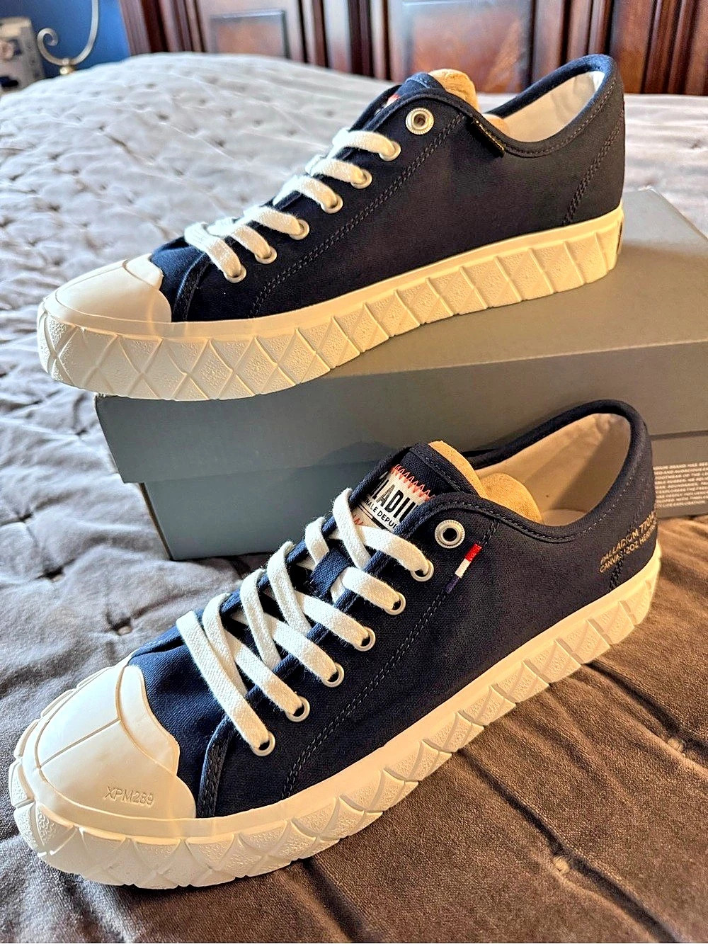 Palladium Palla Ace Blue & White Sneakers Unisex